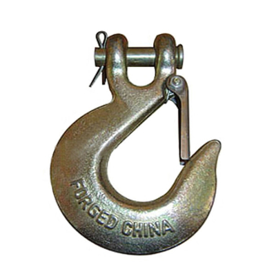 Mandallı Alaşımlı Çelik G80 Kanca Çinko Kaplama Clevis Kayma Kancası