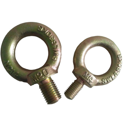 Galvanizli Dövme Halkalı Cıvata Karbon Çelik JIS1168 Galvanizli Halkalı Cıvata M5 - M100