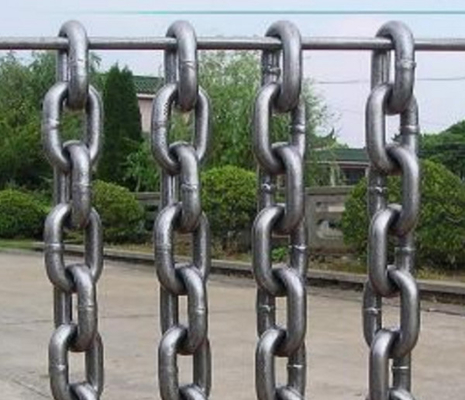 Galvanizli DIN 5684 Zincir 10mm Galvanizli Zincir M4 - M22 0.35kg/M