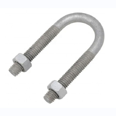 35KN Elektrik Bağlantı Parçaları HDG U Cıvata 80MM - 140MM