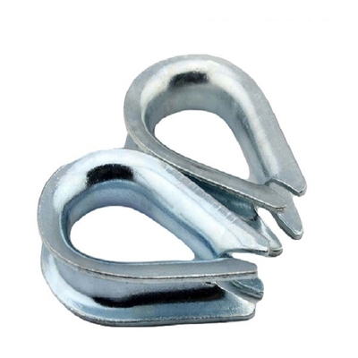 Zincir Bağlantı Parçaları İçin Ticari Metal Halat Yüksük Yuvarlak Halat 6mm ila 24mm