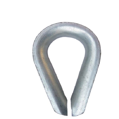 Galvanizli Çelik Halat Yüksük Karbon Çelik Hafif Hizmet Yüksük ABD Tipi ISO9001