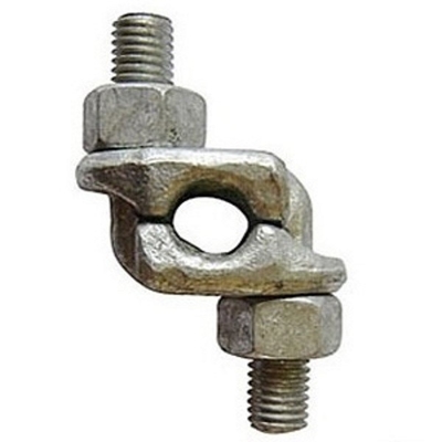 Tel Halat İçin Elektrik Galvanizli Damla Dövme Fist Grip Klip Kablo Kelepçeleri